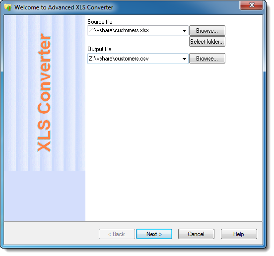 download Advanced CSV Converter 7.40 free