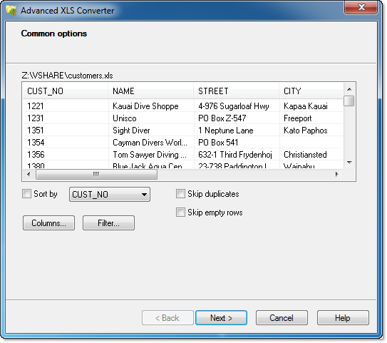 convert qrp file to excel online